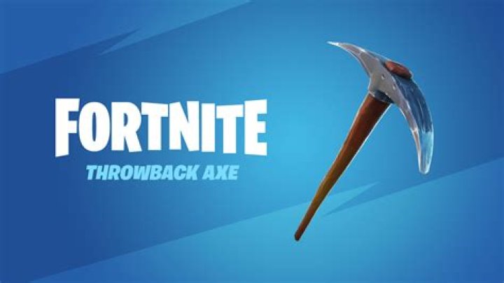 Where is the throwback pickaxe in fortnite?