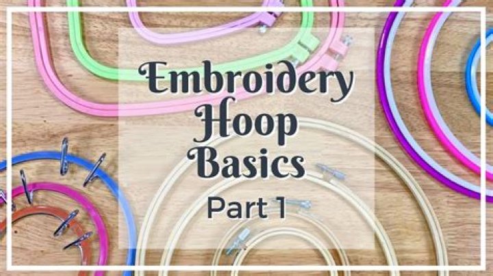 Which embroidery hoop is best?