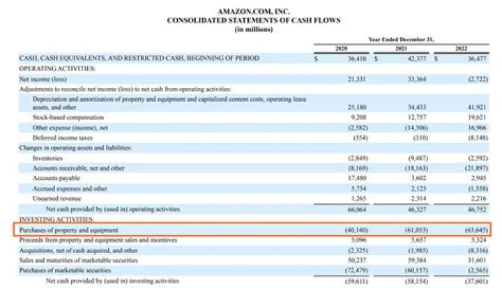 Which is a capital expenditure?