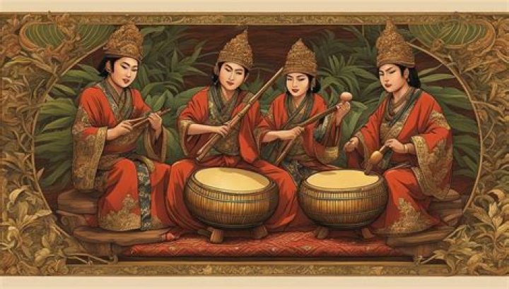 Which is the term for a gong ensemble of the palawan tribes?