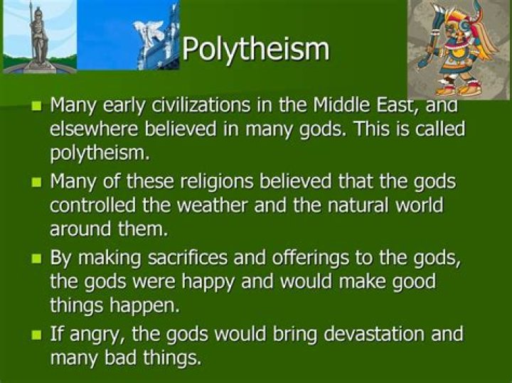 Which of the following civilizations) practiced polytheism?