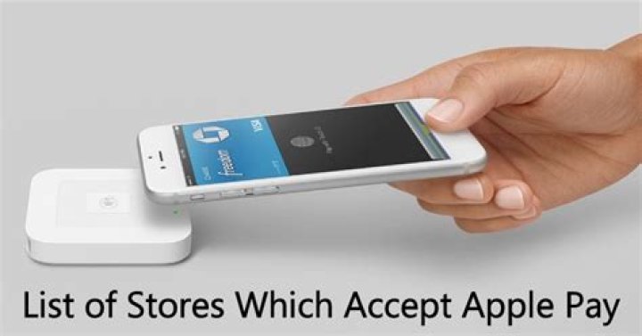Which stores accept apple pay?