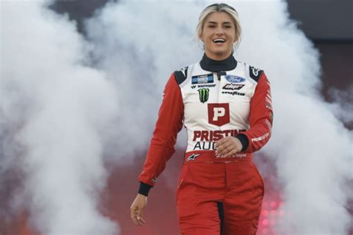 Who does hailie deegan drive for?