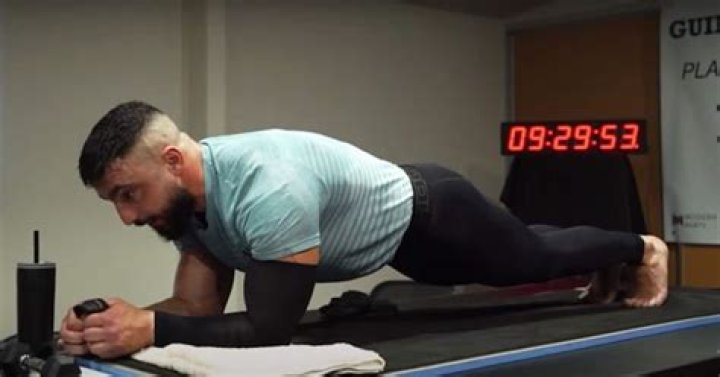 Who held the longest plank?