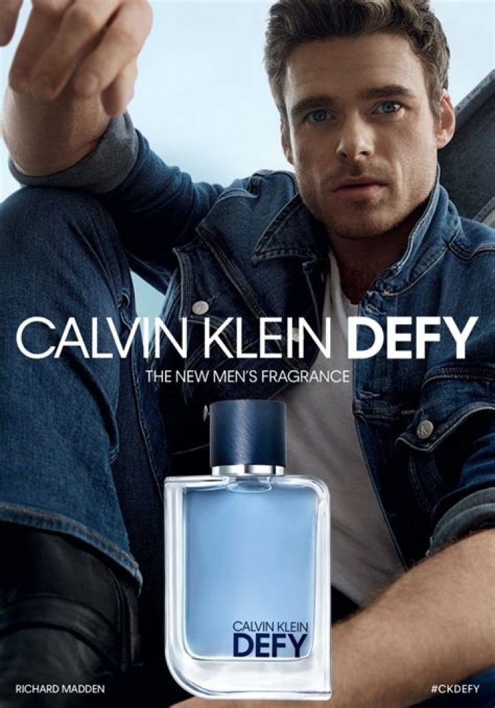 Who is the calvin klein defy model?