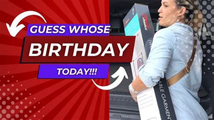 Whose birthday is it today grammar?