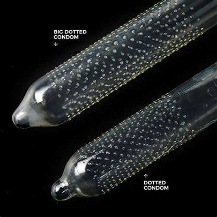 Why are condoms studded?