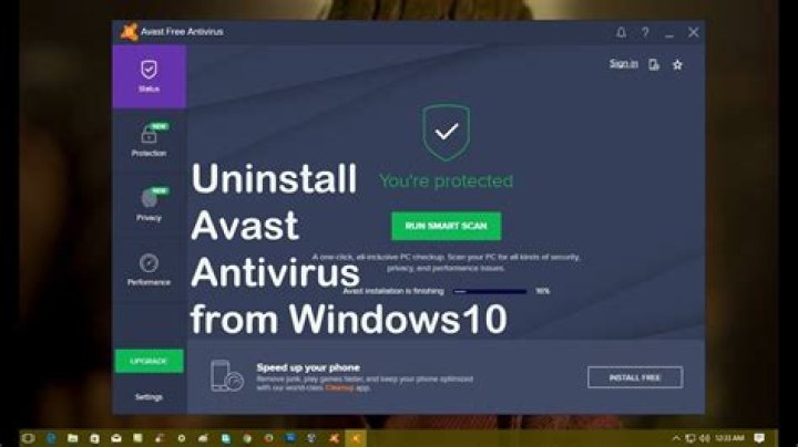 Why avast antivirus cannot install?