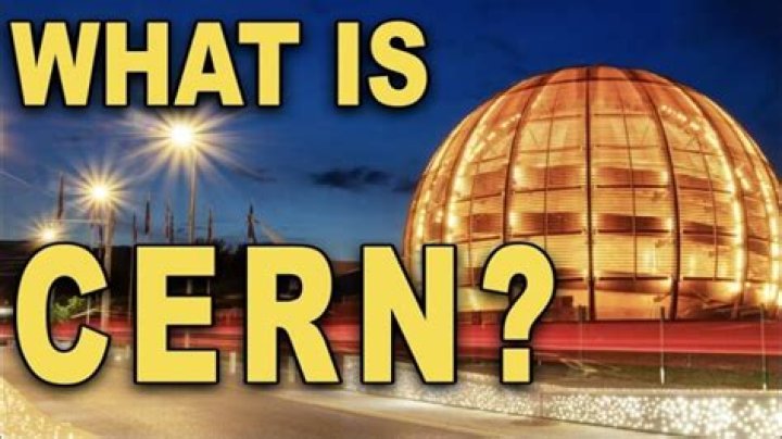 Why cern was created?