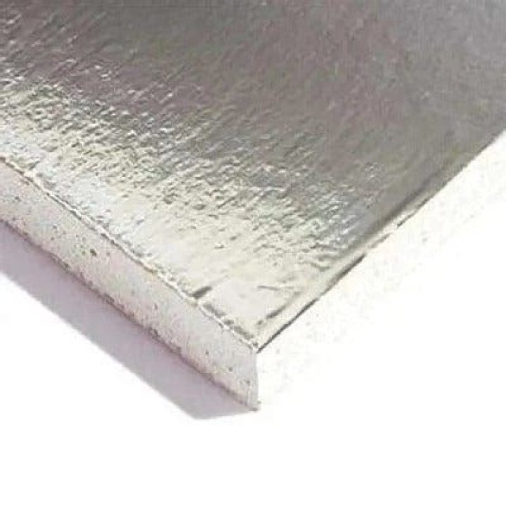 Why foil backed plasterboard?