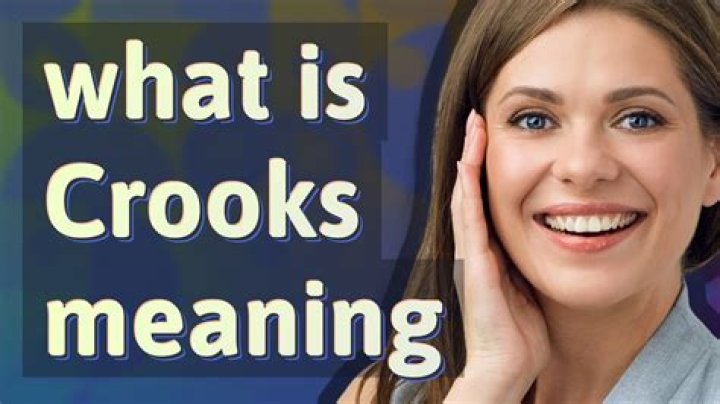 Why is crooks name appropriate?