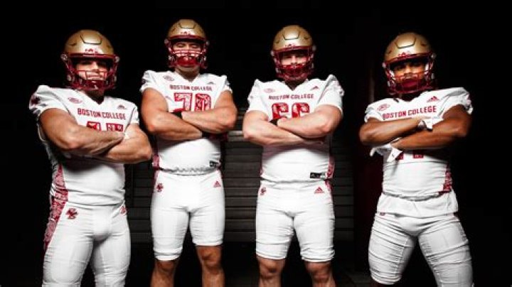 Why paisley on boston college uniforms?