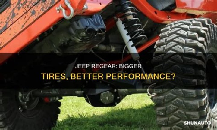 Why should i regear my jeep?