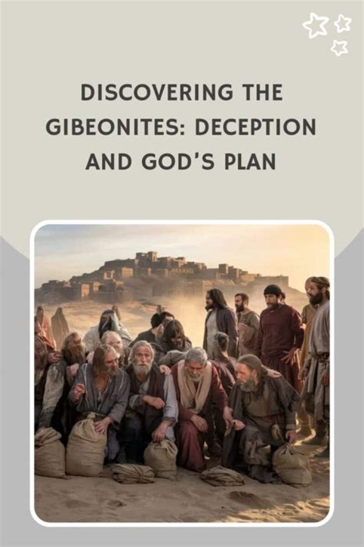 Why were the gibeonites not destroyed?