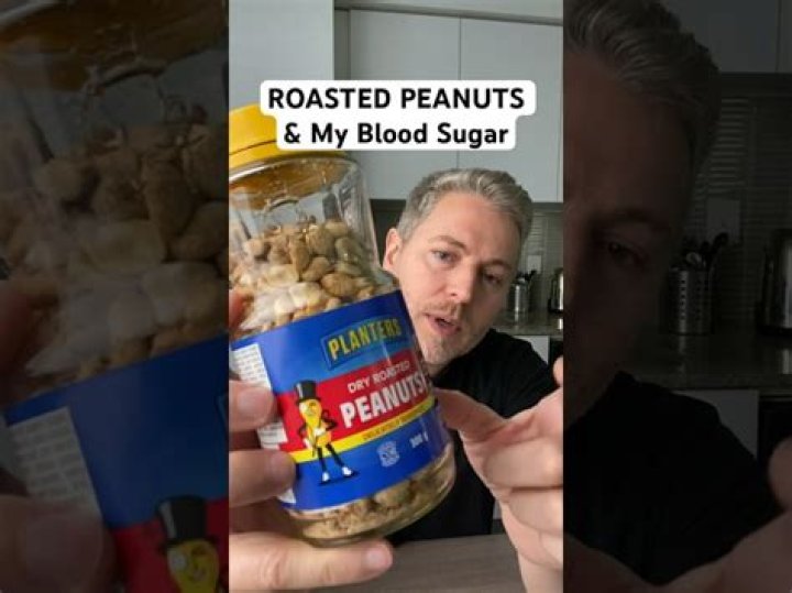 Will dry roasted peanuts raise blood sugar?